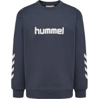 Hummel Collegegenser - HmlJR Logo - Ombre Blue - - 9-10 år (134-140) - Collegegenser