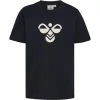 Hummel T-skjorte - hmlJR Reg Tukas - Svart m. Logo - - 9-10 år (134-140) - T-skjorte