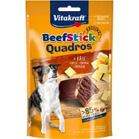 Vitakraft Beef Stick Quadros økonomipakke 7 x 70 g - Ost