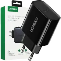 UGREEN 10191, Innendørs, AC, 12 V, Sort