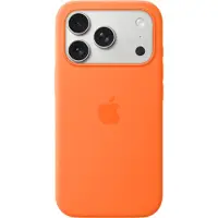 Apple - Beskyttende deksel for mobiltelefon - MagSafe-samsvar - silikon - oransje - for iPhone 17 Pro