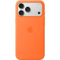 Apple - Beskyttende deksel for mobiltelefon - MagSafe-samsvar - silikon - oransje - for iPhone 17 Pro Max