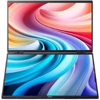 Acer PD243YEbmiuux bærbar dobbeltskjerm 23.8" 2x 1920x1080 100 Hz IPS