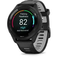 Garmin Forerunner 265 løpeklokke 1.3 AMOLED GPS 8 GB, svart/puddergrå