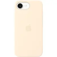 Apple - Beskyttende deksel for mobiltelefon - MagSafe-samsvar - silikon - vanilje - for iPhone 17e