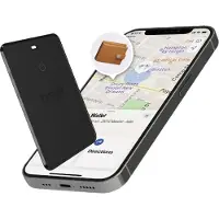 SBS Track My Card Ultra-Thin Universal iOS Android Locator - Svart