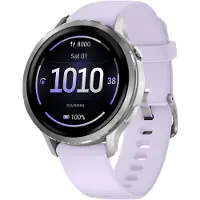 Garmin Venu 4 smartklokke 41 mm 1,2" AMOLED, sølv/blåfiolett