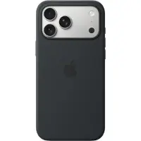Apple - Beskyttende deksel for mobiltelefon - MagSafe-samsvar - silikon - svart - for iPhone 17 Pro Max