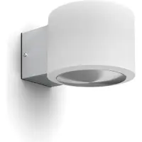 Philips utendørs LED-vegglampe Otis UE, hvit, stål, IP44