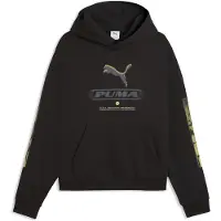 Puma Sport Boxy Graphic Fleece Hoodie Men, Men, Black, XXL