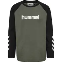Hummel Logo Langarmet T-skjorte