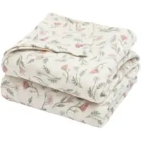 Meyco Baby Flower 120x120 Cm Musselin 2 Enheter