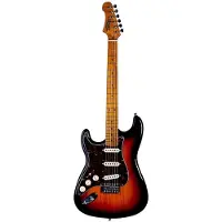 JET Guitars JS-300 Roasted Maple Left Handed Sunburst