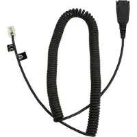 Jabra kabelforlenger QD til RJ10, spiralformet, 0,5 m