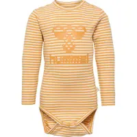 Hummel Body I/e - hmlMulle - Smørkaramell - - 68 - Langermet Body