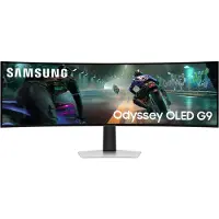 Samsung Odyssey OLED G9 S49DG912SU skjerm 49 Dual QHD 144 Hz, sølv