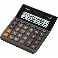 Casio Bordkalkulator MH-12, 127 x 136,5 x 28,8 mm, svart
