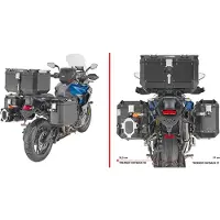 Givi Triumph Tiger 1200 Gt Explorer 2022-2023 Monokey Cam-side Trekker Outback Montering Av Sidevesker