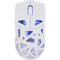 White Shark DAGONET Wireless - Gaming mus - Optisk - 6 knapper - Hvit