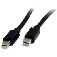 StarTech.com StarTech 1m Mini DisplayPort 1.2 Cable M/M Mini DisplayPort 4k - DisplayPort-kabel - Mini DisplayPort (hann) til Mini DisplayPort (hann) - 1 m - svart