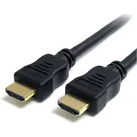 StarTech.com Startech 3m High Speed HDMI Cable w/ Ethernet Ultra HD 4k x 2k - HDMI-kabel med Ethernet - HDMI hann til HDMI hann - 3 m - svart