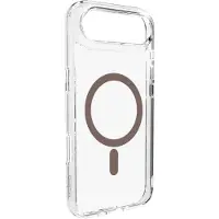 SBS Lite Mag TPU+PC-etui kompatibelt med MagSafe for iPhone 17 Air - gjennomsiktig med brun ring