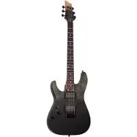 Schecter C-1 Standard Burl Left Handed Black Fade Burst