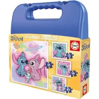 Disney Puslespill - 4 plugger. - My First - Stitch - - OneSize - Puslespill