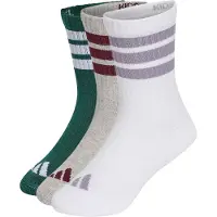 Adidas 3 Stripes Cushioned Sportswear Crewsokker 3 Par