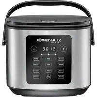 Rommelsbacher MRK 950, Rustfritt stål, 5 l, 5 l, Keramisk, LED, 1 timer
