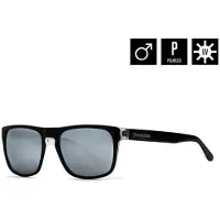 Horsefeathers Keaton Gloss Black Solbriller svart
