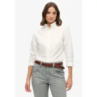 Superdry Slim Oxford Bd Skjorte Med Lange Ermer