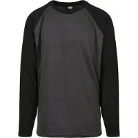 Urban Classics Raglan Contrast Langarmet T-skjorte