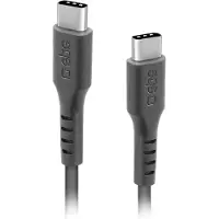 SBS TECABLETCC3M USB-C - USB-C 3 m kabel - svart
