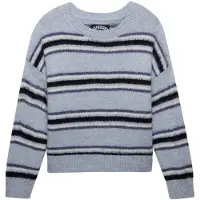Superdry Slouchy Brushed Stripe Genser