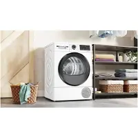 Bosch Serie 6 WQG2420PSN varmepumpetørketrommel 9 kg A++ 59,8 cm, hvit