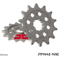 JT Sprockets 520 Sc Jtf1442.14sc Steel Fremre Tannhjul