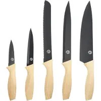 MasterChef Natural Knivsett med 5 kniver - Kjent fra Norge