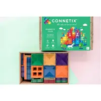 Connetix Magnetsett - 102 Deler - Rainbow Kreativ pakke - - OneSize - Magnetisk leketøy
