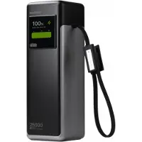 Sharge HyperTower Powerbank 170 - 170W - Black - 25000 mAh