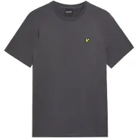 Lyle & Scott Plain Kortarmet T-skjorte