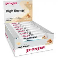 Sponser Sport Food High Energibar Boks Saltede Nøtter 45g 30 Enheter