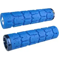 Odi Rogue v2.1 Lock-On styregrep MTB 135mm hvit/blå
