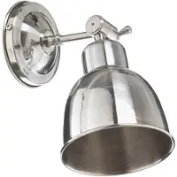 Argon Vegglampe Emoti, med 1 lyskilde, krom