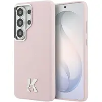 Karl Lagerfeld K MagSafe-etui med metallogo for Samsung Galaxy S26 Ultra - Rosa