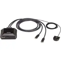 Aten Displayport 4k Usb-c Kvm-svitsj