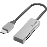Hama USB-C 3.0-kortleser for SD- og microSD-kort