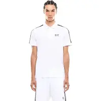 EA7 for man. 7M001862_AF12503 Polo Italian Spirit white (M), Casual, Sport, Cotton, Short sleeve