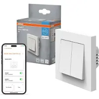 Osram SMART+ WiFi dobbel veggbryter, 230 V, hvit, matt