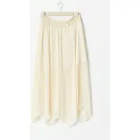 Gina Tricot  - Maxi skirt - Skjørt - Hvit - XS - Dame